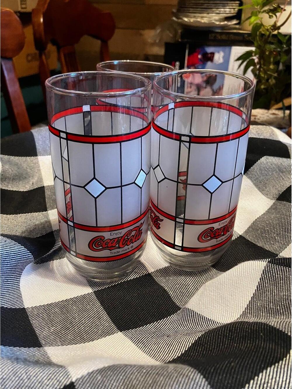 Vintage coca cola Glasses